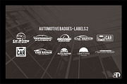 automotive badges and labels vol2