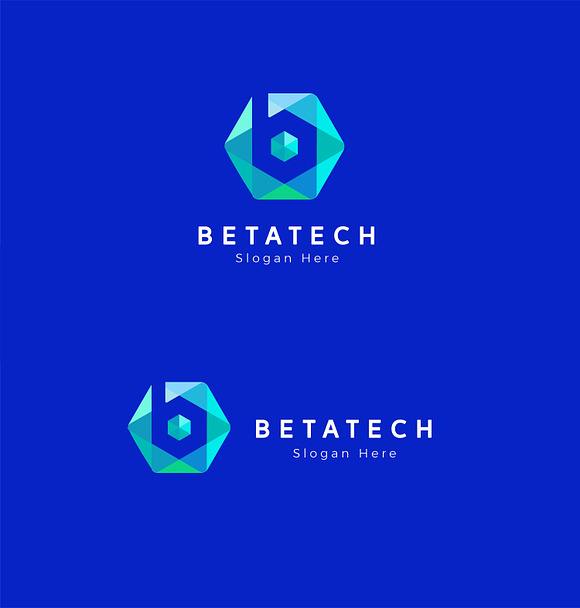 Letter B Logo - Beta Tech Logo in Logo Templates - product preview 4