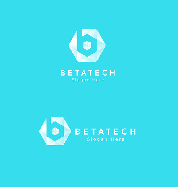 Letter B Logo - Beta Tech Logo in Logo Templates - product preview 5
