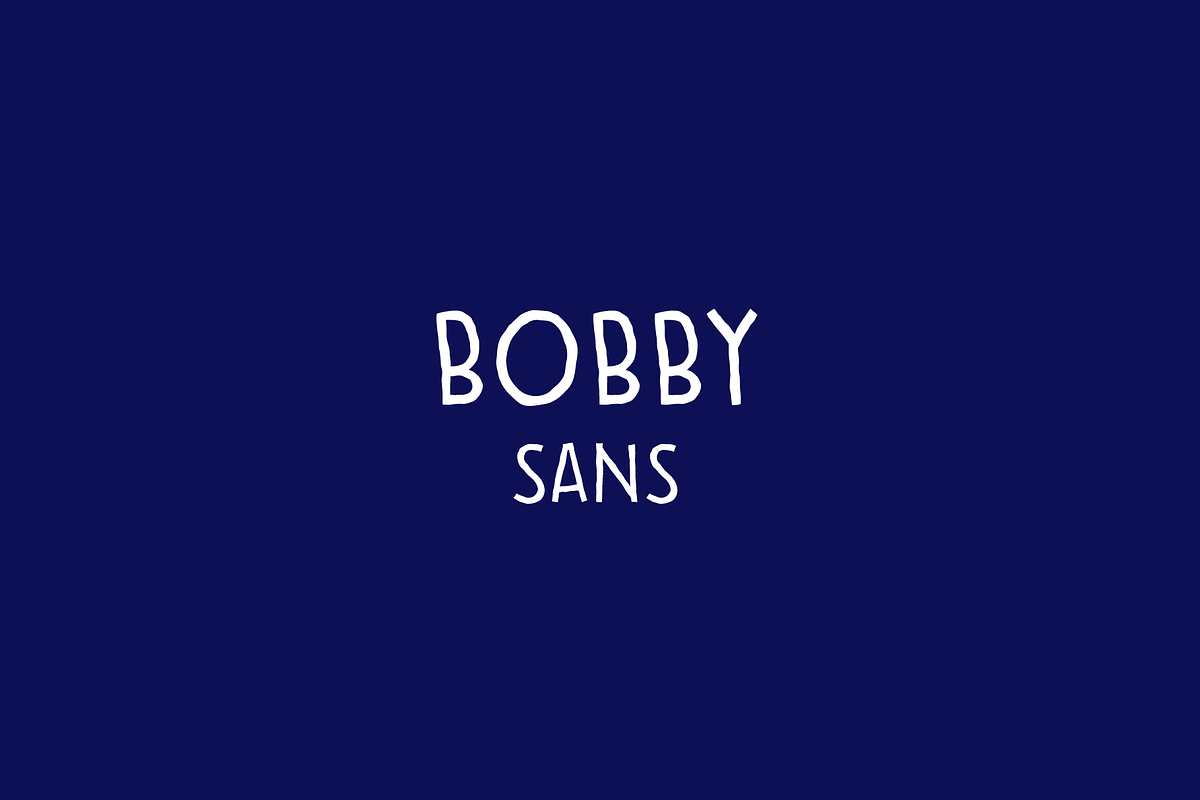 Bobby in Display Fonts - product preview 8