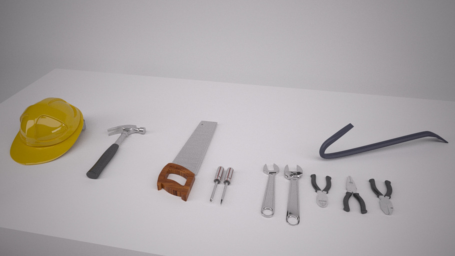 Hand Tools Mega Pack in Objects - product preview 1