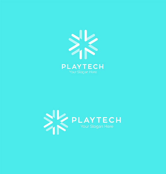 Play Technology Logo  in Logo Templates - product preview 4