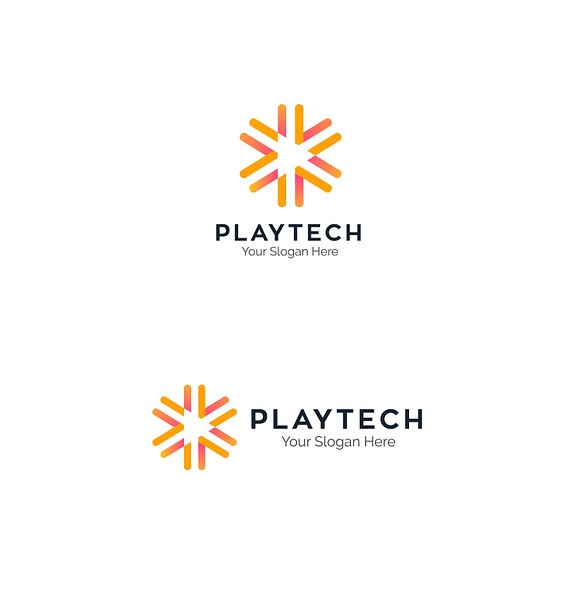 Play Technology Logo  in Logo Templates - product preview 5