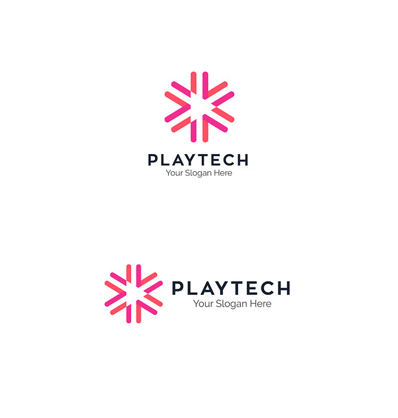 Play Technology Logo  in Logo Templates - product preview 6
