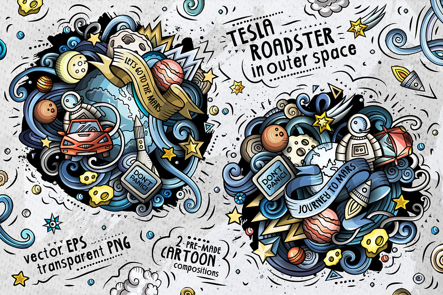 Don't Panic! :) in Illustrations - product preview 8