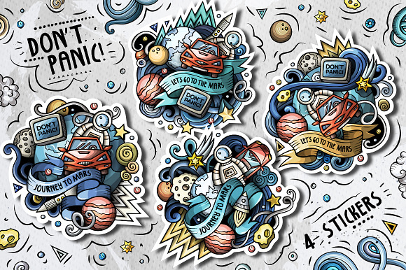 Don't Panic! :) in Illustrations - product preview 1