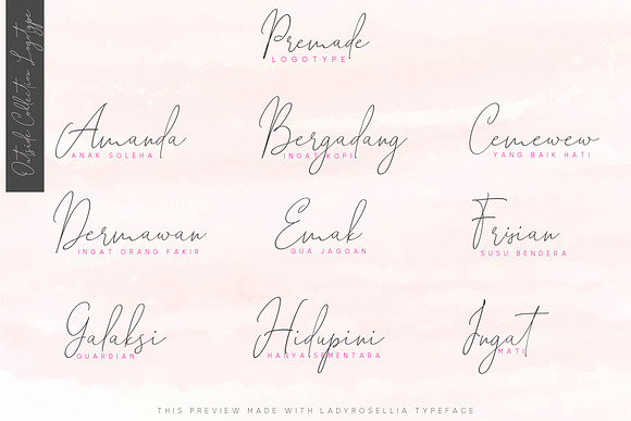 Outside Collection Signature Font in Script Fonts - product preview 9