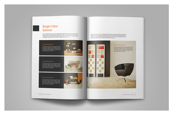 PSD - Interior Brochures / Catalogs in Brochure Templates - product preview 7