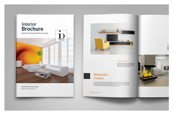 PSD - Interior Brochures / Catalogs in Brochure Templates - product preview 11