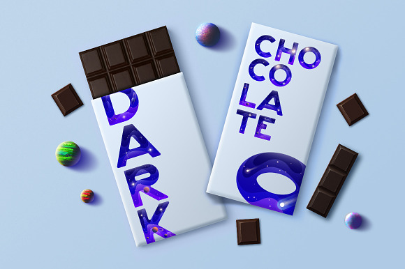 Night. Creative typography in Illustrations - product preview 3