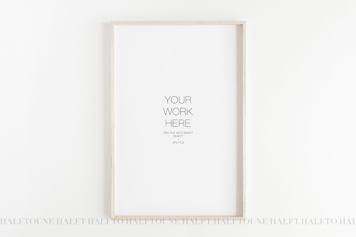 Frame Mockup, Minimalist Thin Frame in Graphics - product preview 8