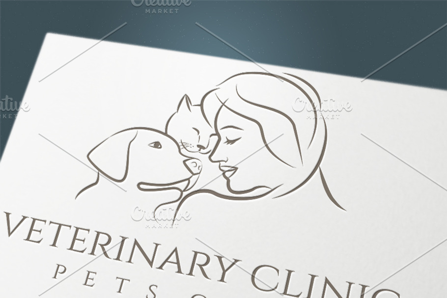 Logo for Veterinary Clinic in Logo Templates - product preview 8