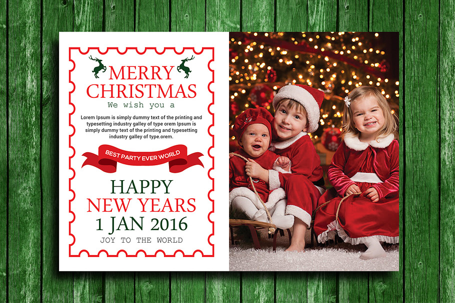 Holiday Mini Session Template in Card Templates - product preview 8