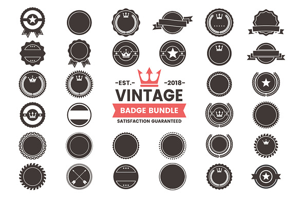 395 VINTAGE GENERATOR TOOLKIT in Logo Templates - product preview 7