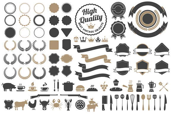 395 VINTAGE GENERATOR TOOLKIT in Logo Templates - product preview 10