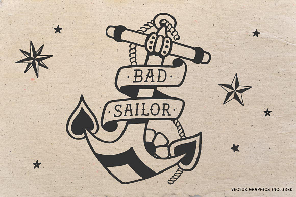 Bad Sailor Typeface in Display Fonts - product preview 3