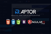 Raptor - AngularJS Admin Template