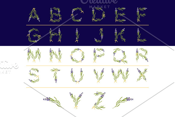 LAVENDER-TIME-Color font in Display Fonts - product preview 8