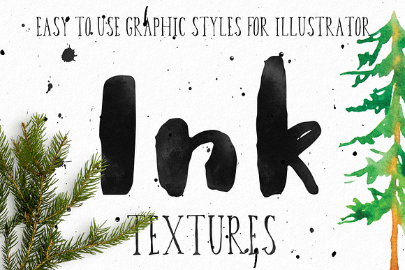 Forest & Pine Textured Font Bundle in Script Fonts - product preview 5