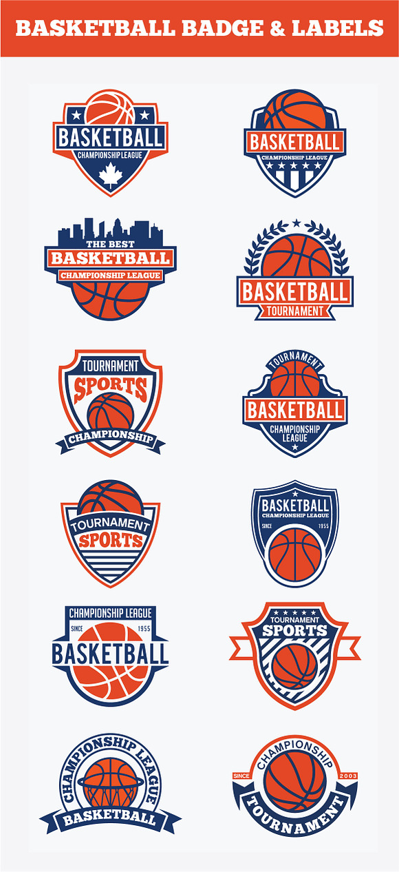 SPORTS BADGES AND LOGO BUNDLE in Logo Templates - product preview 20