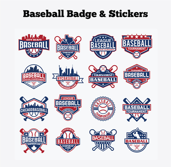 SPORTS BADGES AND LOGO BUNDLE in Logo Templates - product preview 27