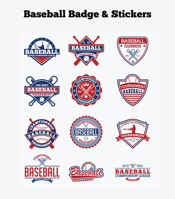 SPORTS BADGES AND LOGO BUNDLE in Logo Templates - product preview 28