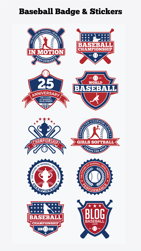 SPORTS BADGES AND LOGO BUNDLE in Logo Templates - product preview 29