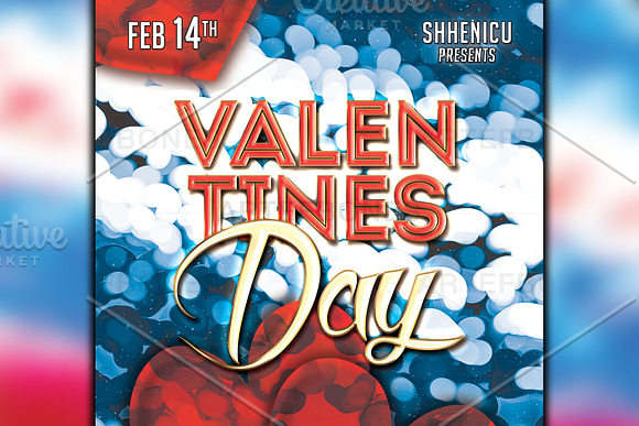 Valentines Day Flyer in Flyer Templates - product preview 5