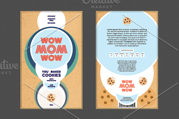 Package Print Template in Templates - product preview 4