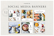 Foodie Social Media Banners