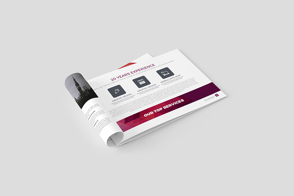 Catty Multipurpose Brochure in Brochure Templates - product preview 1
