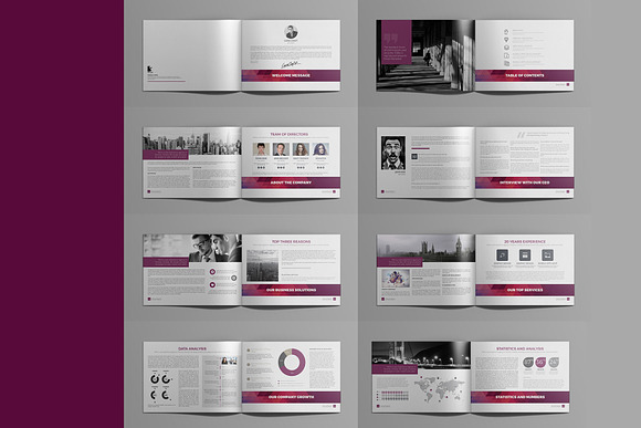 Catty Multipurpose Brochure in Brochure Templates - product preview 3