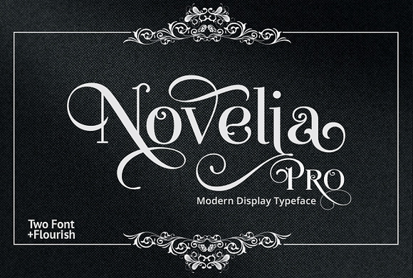 Novelia Pro in Display Fonts - product preview 12