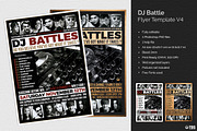 DJ Battle Flyer Template V4