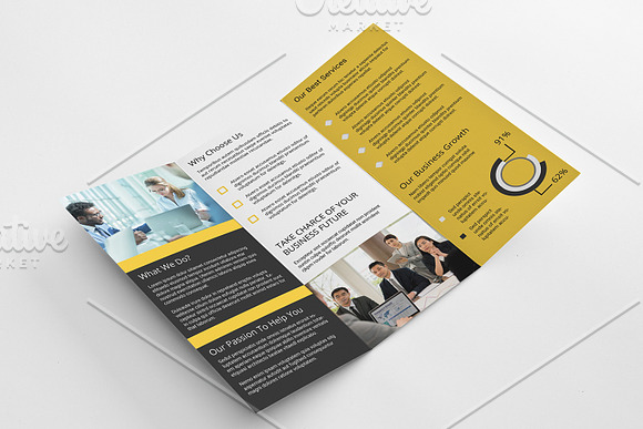 Trifold Business Brochure-V792 in Brochure Templates - product preview 3