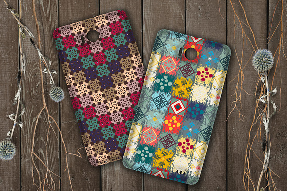 Ethnic seamless patterns-2 in Patterns - product preview 2