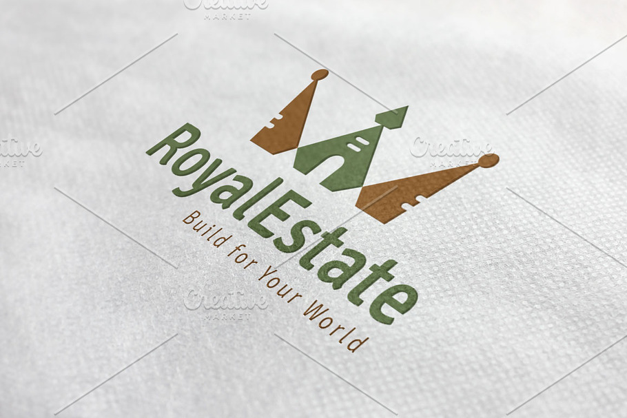 Royal Estate Logo in Logo Templates - product preview 8