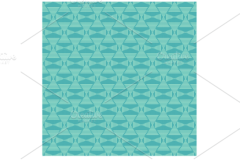 green geometric pattern in Patterns - product preview 8