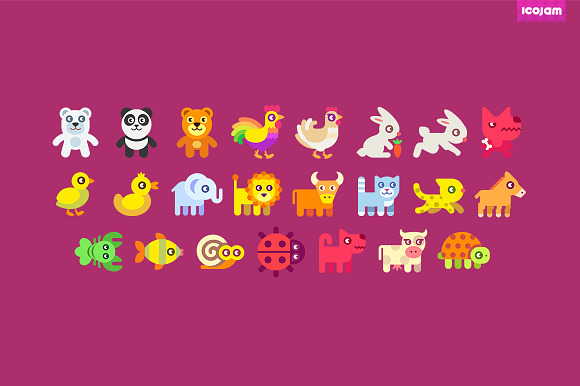 Animal icons in Animal Icons - product preview 1