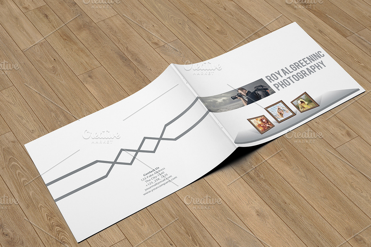 Photographer Portfolio V793 in Brochure Templates - product preview 8