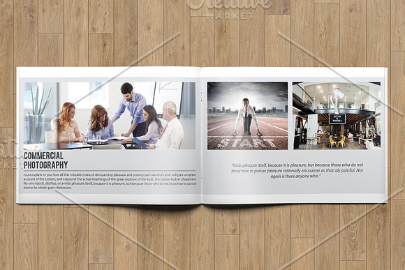 Photographer Portfolio V793 in Brochure Templates - product preview 3