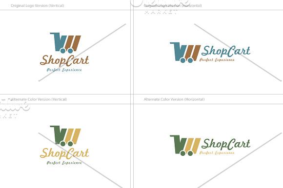 Shopping Cart Logo in Logo Templates - product preview 3