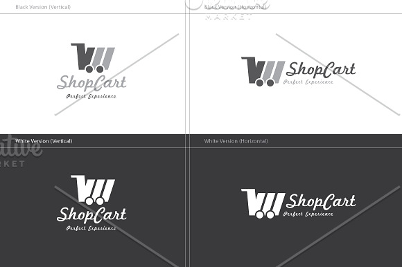 Shopping Cart Logo in Logo Templates - product preview 4