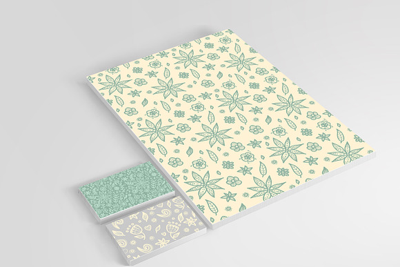 6 FLORAL seamless patterns in Patterns - product preview 5