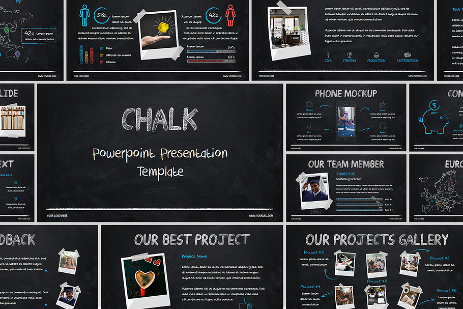 Chalk - Powerpoint Template