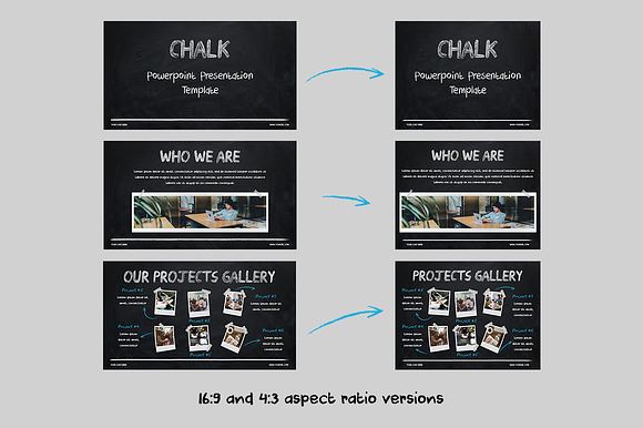Chalk - Powerpoint Template in PowerPoint Templates - product preview 8