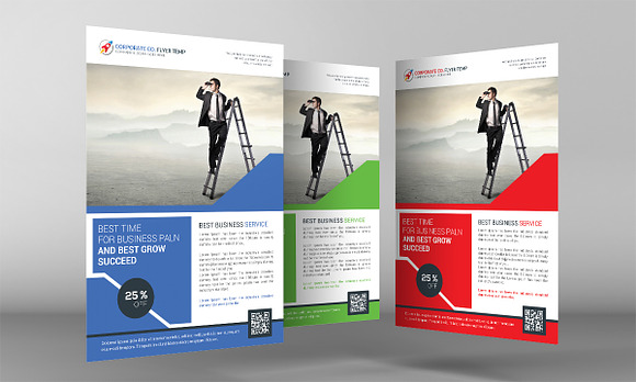 Business Promotion Flyer Template in Flyer Templates - product preview 2