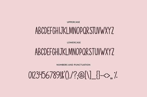 Mostly Sunshine Font Duo in Whimsical Fonts - product preview 8