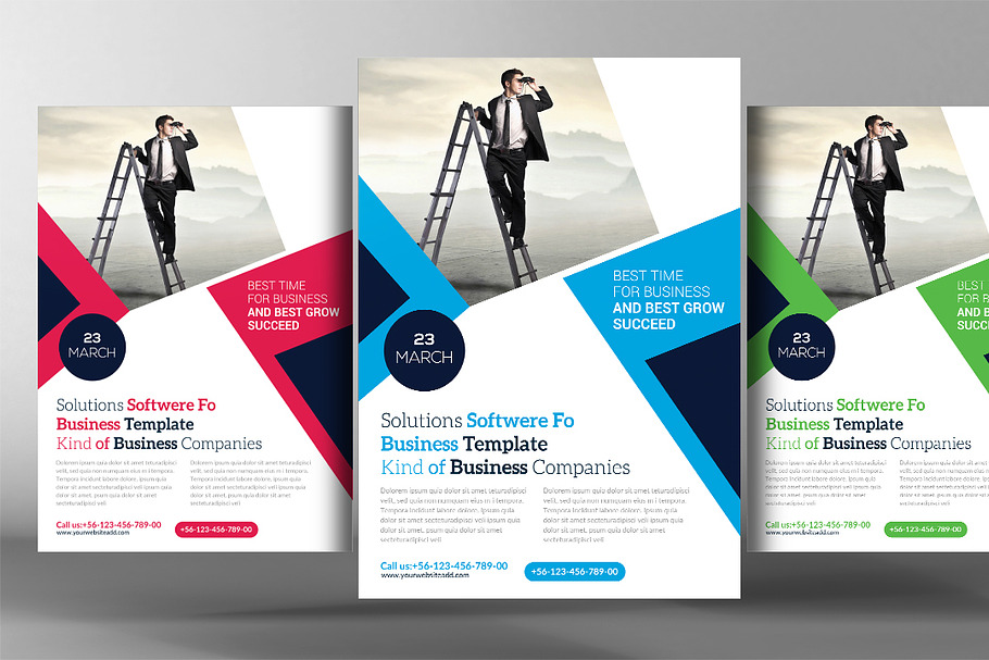 IT and Software Flyer Template in Flyer Templates - product preview 8