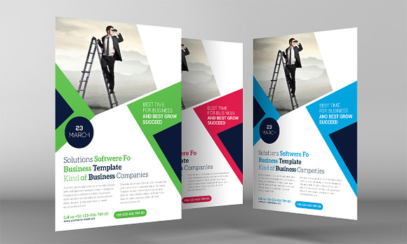 IT and Software Flyer Template in Flyer Templates - product preview 2